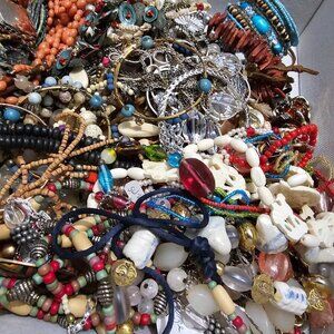 Vintage To Modern Jewelry Lot 5lbs All Wearable No Junk